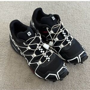 Salomon Speedcross Offroad Men's Shoes - Black and White